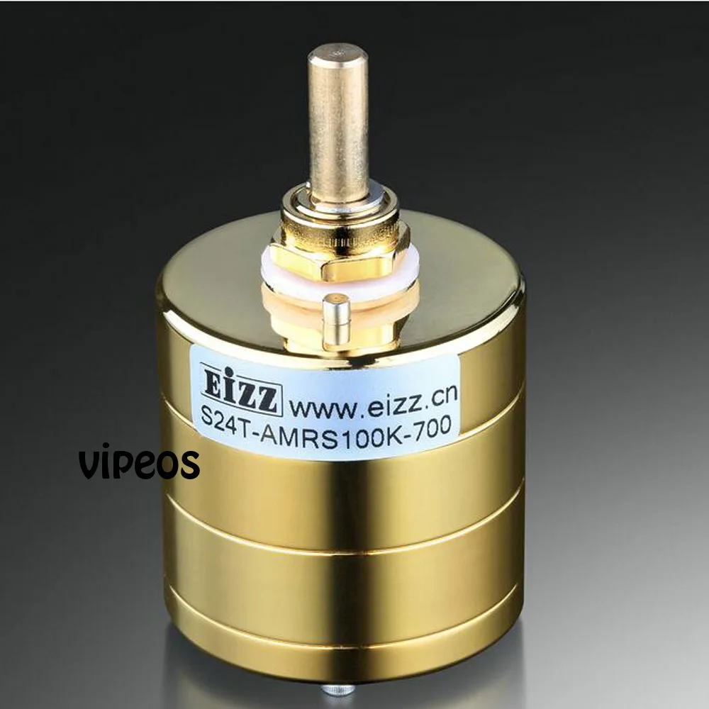 1 шт. EIZZ GOLD Premium 24 Step Stereo аттенюатор громкость Потенциометр 100K 250K для аудио HIFI DIY