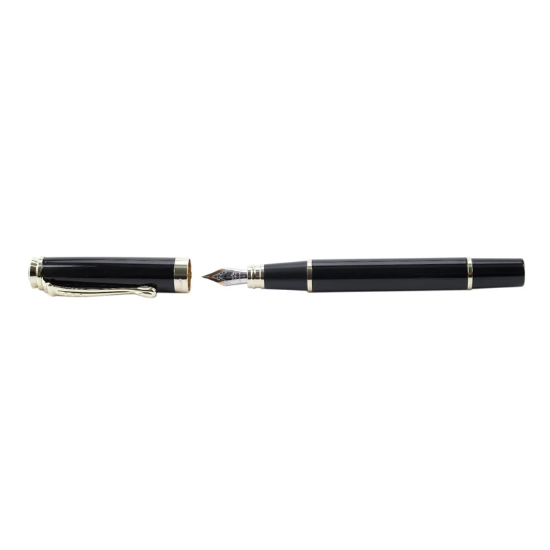 Jinhao 500 пишущая иридиевая Ручка перьевая ручка наконечник 0,5 мм, черный