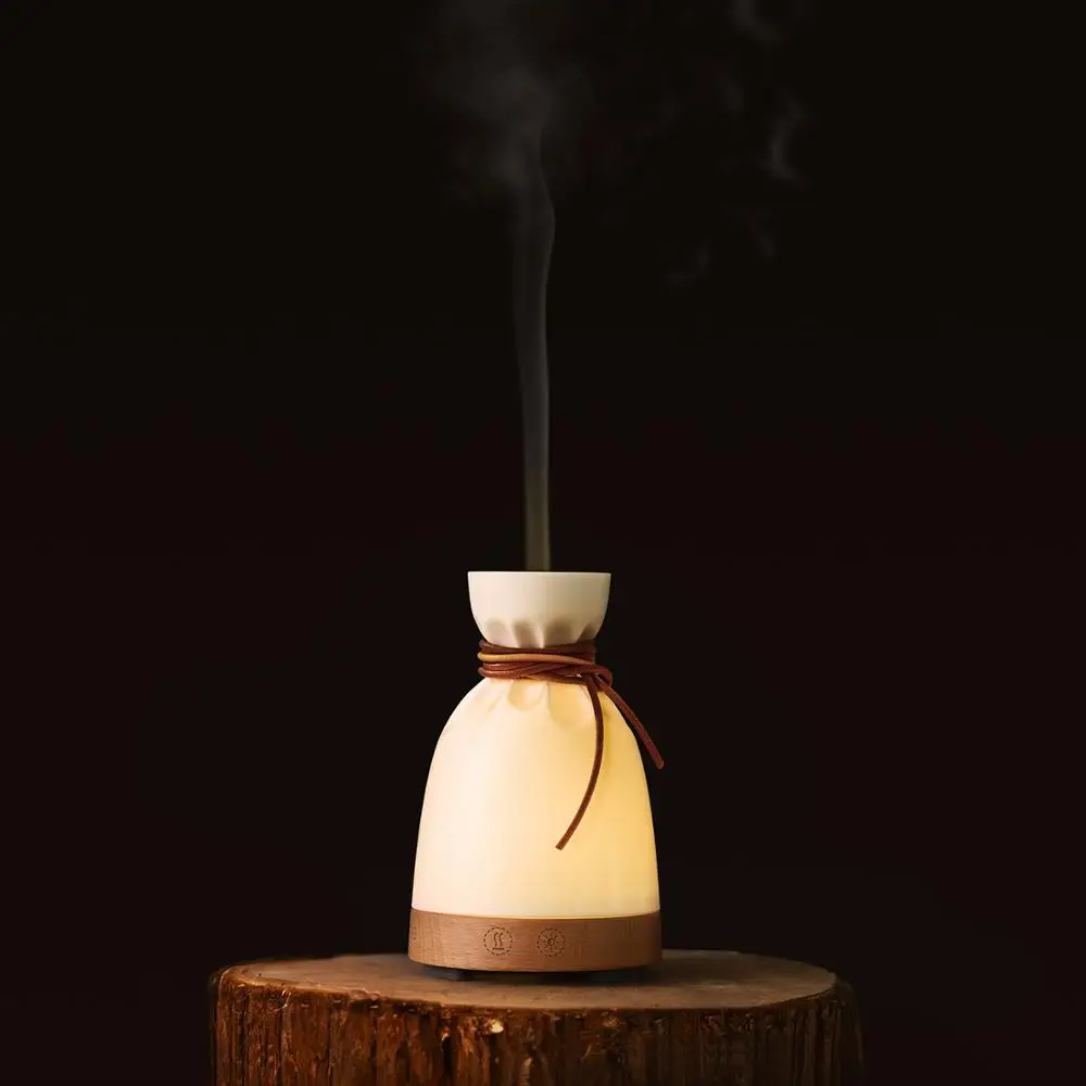 

LED night light lamp creative small bag aromatherapy machine humidifier home mute USB night light birthday gift