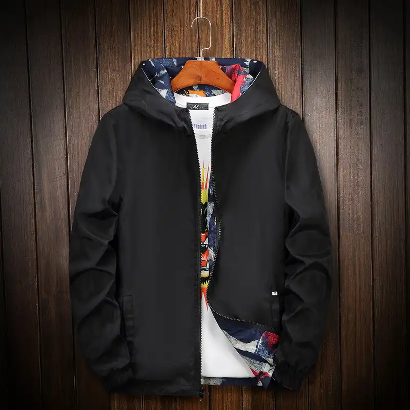 jaqueta de lona masculina