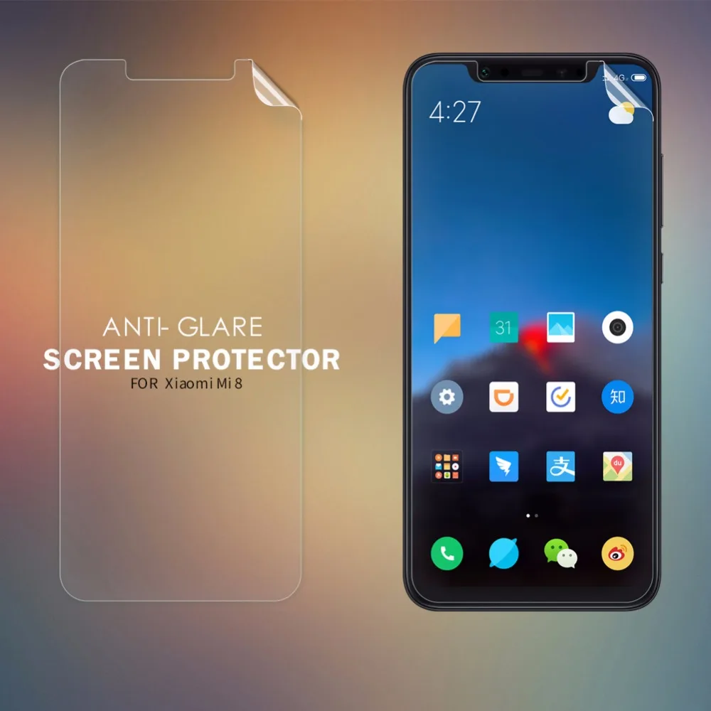 2 шт./лот Защитная пленка NILLKIN для xiaomi mi8 mi 8 SE S Антибликовая матовая защитная |