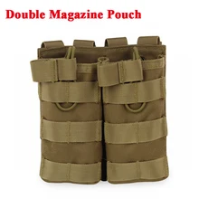 Тактический Двойной Molle мешок с открытым верхом M4 подсумок для охоты для пейнтбола Шестерни Airsoft спортивные армейские аксессуары для сумки