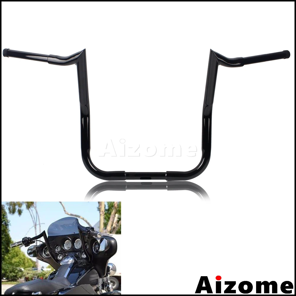 Для Harley 1" 14" 1" Rise Monkey Bagger Bar для Touring Electra Glide комод" летучая мышь "Bagger 1-1/4" Руль Ape вешалка бар