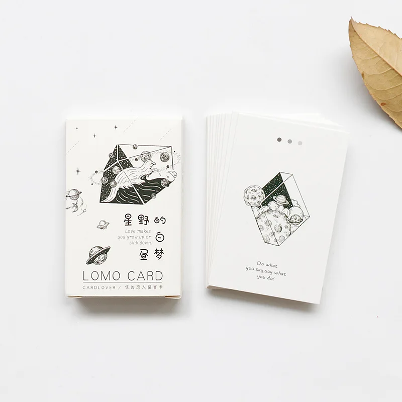 

28 Sheets/Set Hoshino's Daydream Mini Lomo Postcard/Greeting Card/Birthday Letter Envelope Gift Card Message Card