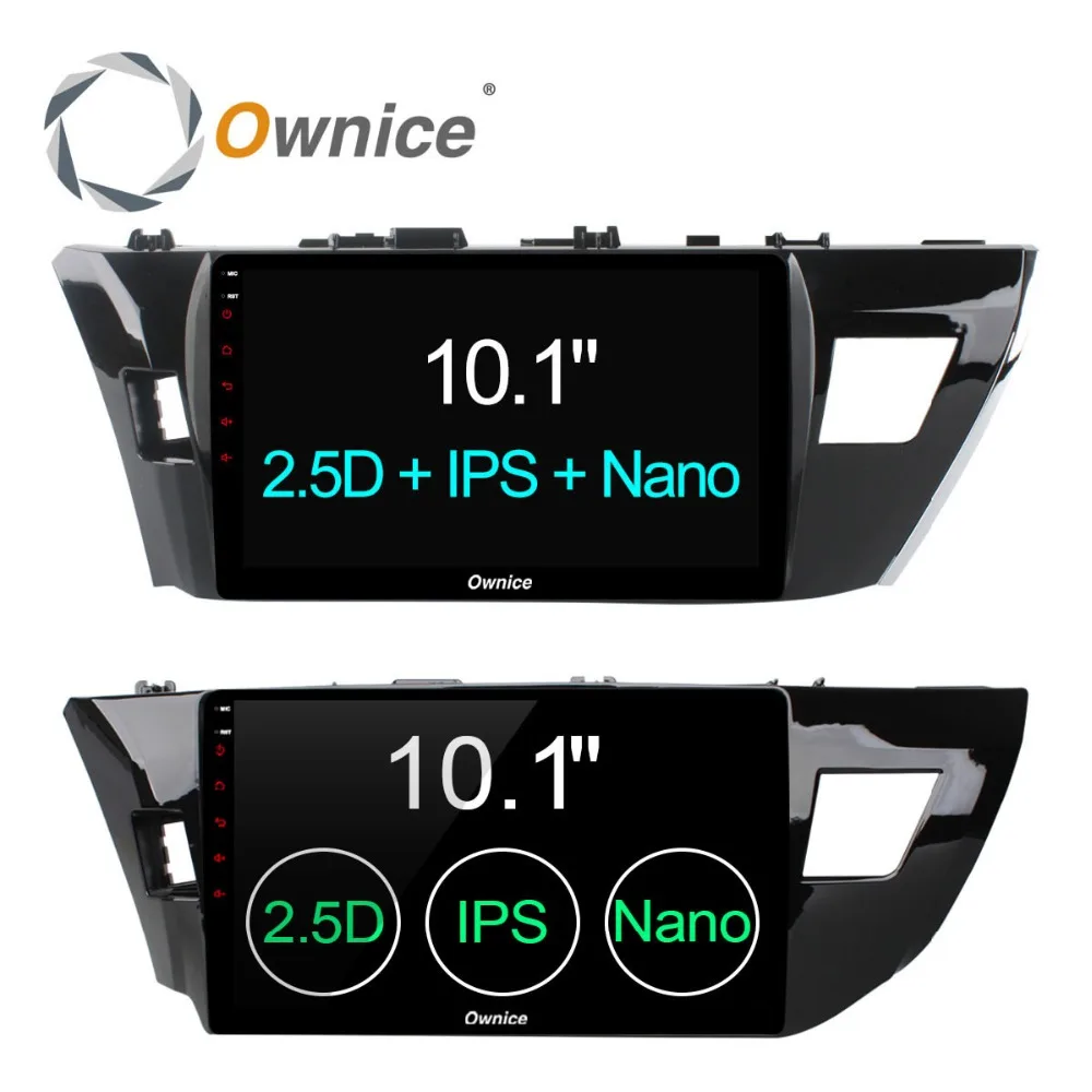 

10.1" 4G SIM Android 8.1 Octa Core 2GB RAM+32GB ROM Car DVD Player for Toyota Corolla 2014 2015 Levin GPS Radio Stereo TPMS DAB