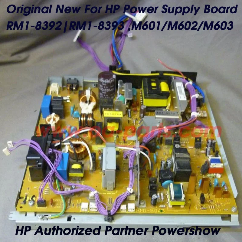 

110V Original New Voltage Power Supply Board For HP M601 M602 M603 RM1-8392 RM1-8393 RM1-8392-000 RM1-8393-000 Printer parts