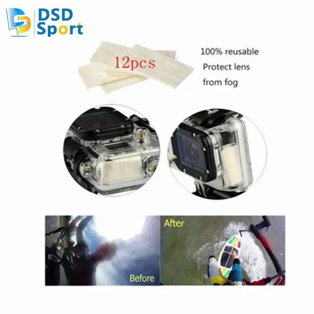 Anti-fog Insters for SJCAM camera for gopro surf mount