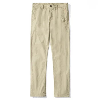 

2019 Fashion Men Business Casual Pants Cotton Slim Straight Trousers Spring Long Pants Male Trousers Mens Joggers Solid Pants