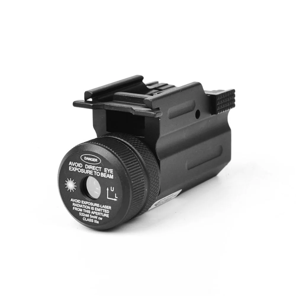 Montagem em Trilho para Pistola e Airsoft Nova Potência Verde Laser Sight Colimador qd 20mm Rifle Glock 17 19 22 Dot 11 e airsoft rifle glock 17 19 22