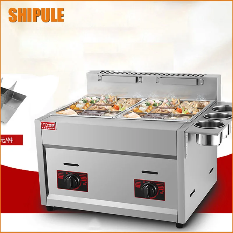 Hot sale potato chip gas fryer delicious fried chicken gas frying