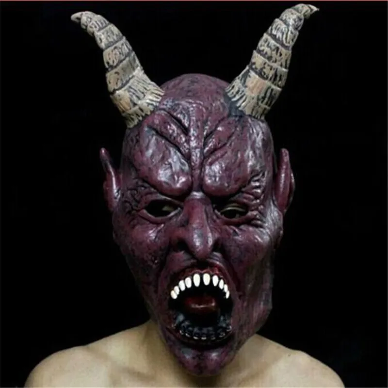 scary unicorn bloody bane face off horror halloween costume masks realistic silicone cattle animal masks carnaval - Halloween Costumes Bane scary unicorn bloody bane face off horror halloween costume masks realistic silicone cattle animal masks carnaval - Halloween Costumes Bane