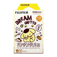 Fujifilm Instax Mini pompomprin Instant 10 пленка для Fuji Mini 7s 8 8+ 9 25 50s 70 90 300 SP-1 2 принтера