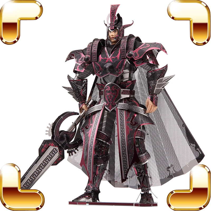 

New Arrival Gift The Colonel of Qin Empire Metal Model Assemble Toys Collection Alloy Decoration With Colorful Metallic IQ Game
