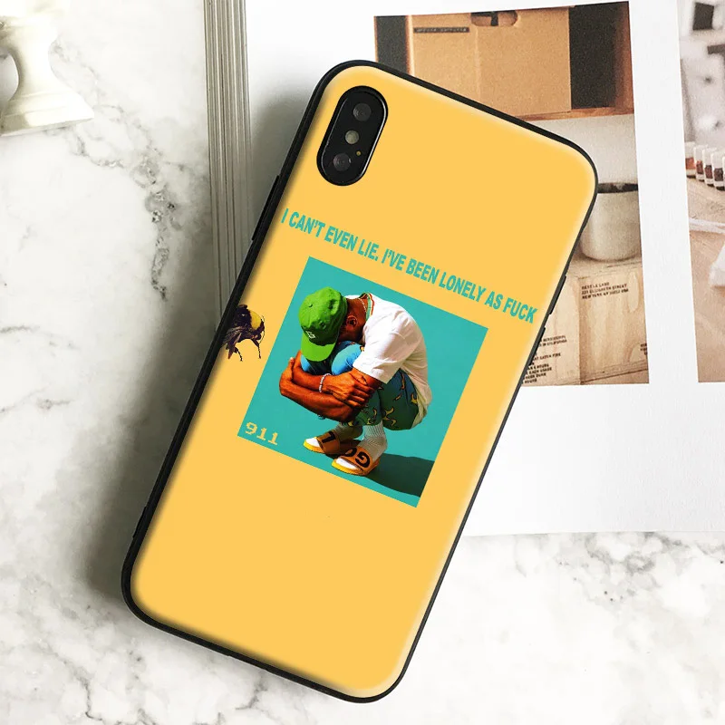 

Tyler The Creator Fashion Soft Silicone TPU Phone Case Cover Shell For Apple iPhone 5 5s Se 6 6s 7 8 Plus X XR XS MAX