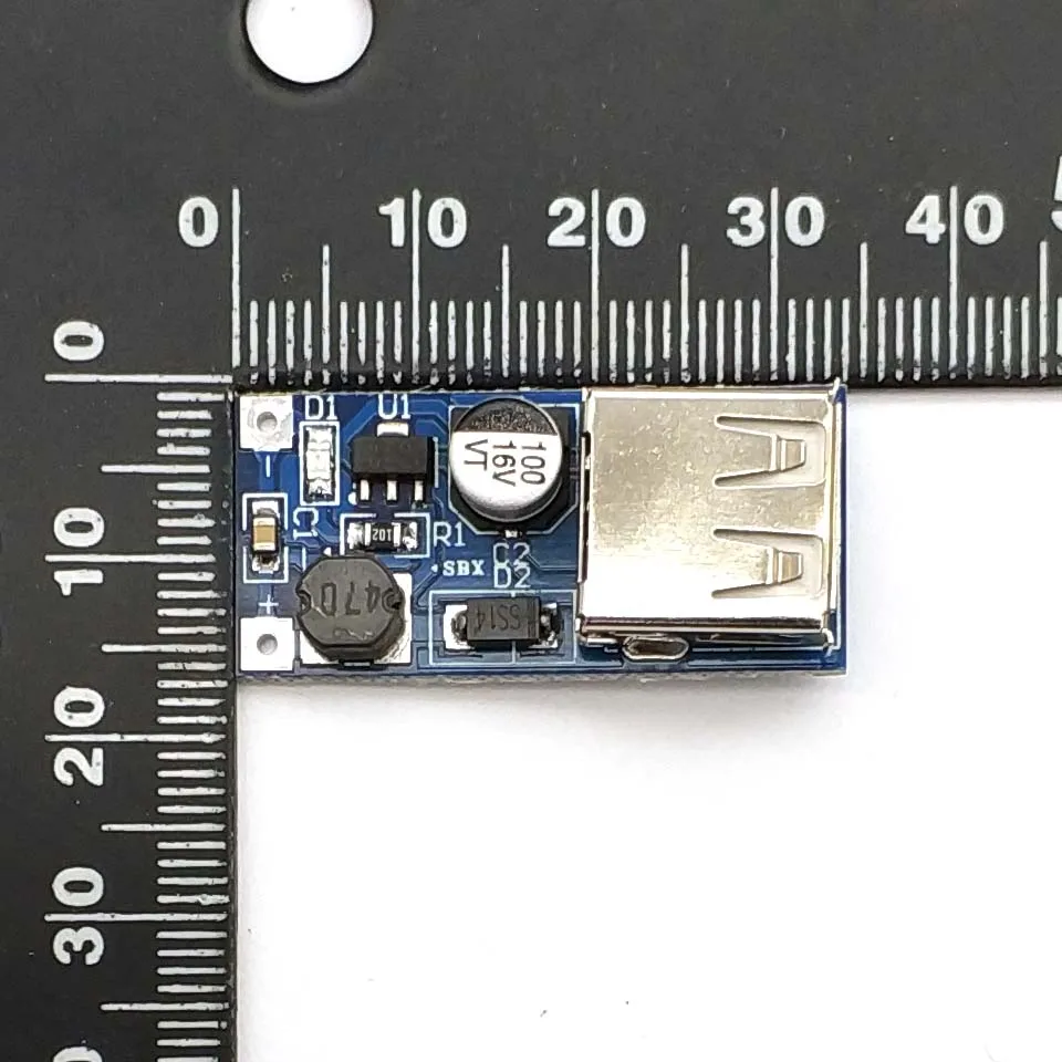 USB преобразователь напряжения с 0 9 в 5 до В увеличивающий модуль источника