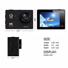 Original 4K 25FPS H9 H9R H9se H9Rse SJ Ultra go Action pro eken hero sj yi cam 5000 Camera 4 K 1080p 60fps extreme Sport Camera