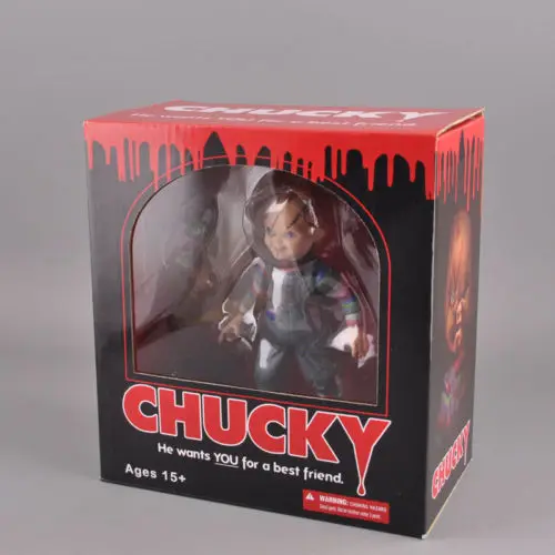 Child's Play Bride of Chucky 1/10 Scale Horror Doll Chucky PVC Action Figure Toy 