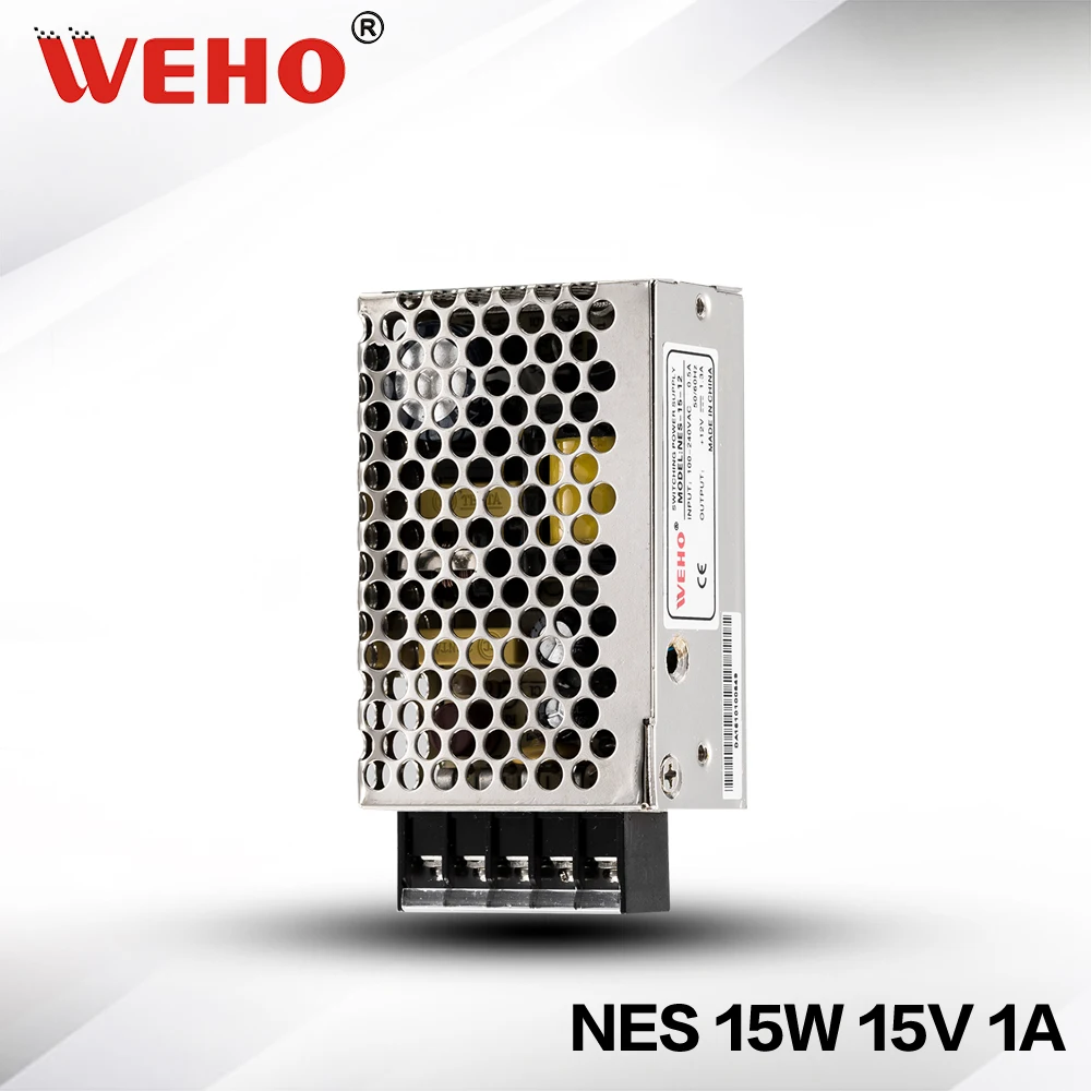 

(NES-15-15) CE Rohs approved 15W NES switching power supply DC 15V 15W