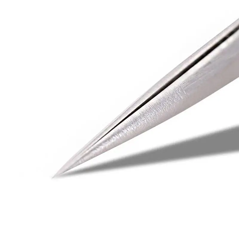 VETUS 1Piece SA Series Stainless Steel Hyperfine High Precision Antimagnetic Anti Acid Tweezers Pro Tool for Eyelash Extension