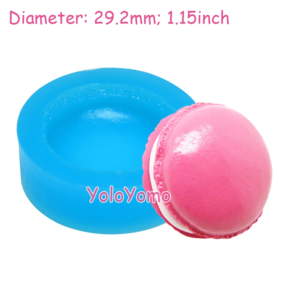 G121YL-Macaron-Mold-30mm-Silicone-Mold-Kawaii-Cell-Phone-Deco-Sweets-Mold-Resin-Fimo-Polymer-Clay