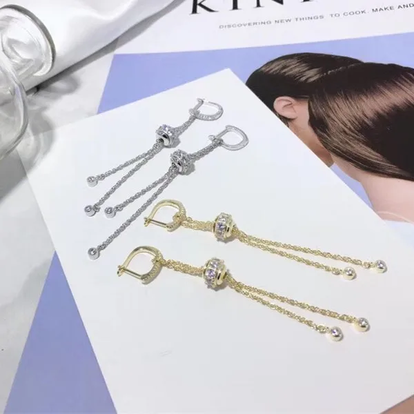 

Designer Fashion 925 Sterling Silver Jewelry 3A Cubic Zirconia Party Earring