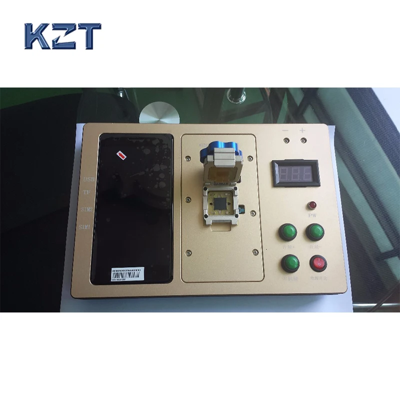 

Customized IC test socket MTK6752 Adapter IC Test Socket Analysis Socket jig double lock clamshell Structure Test socket
