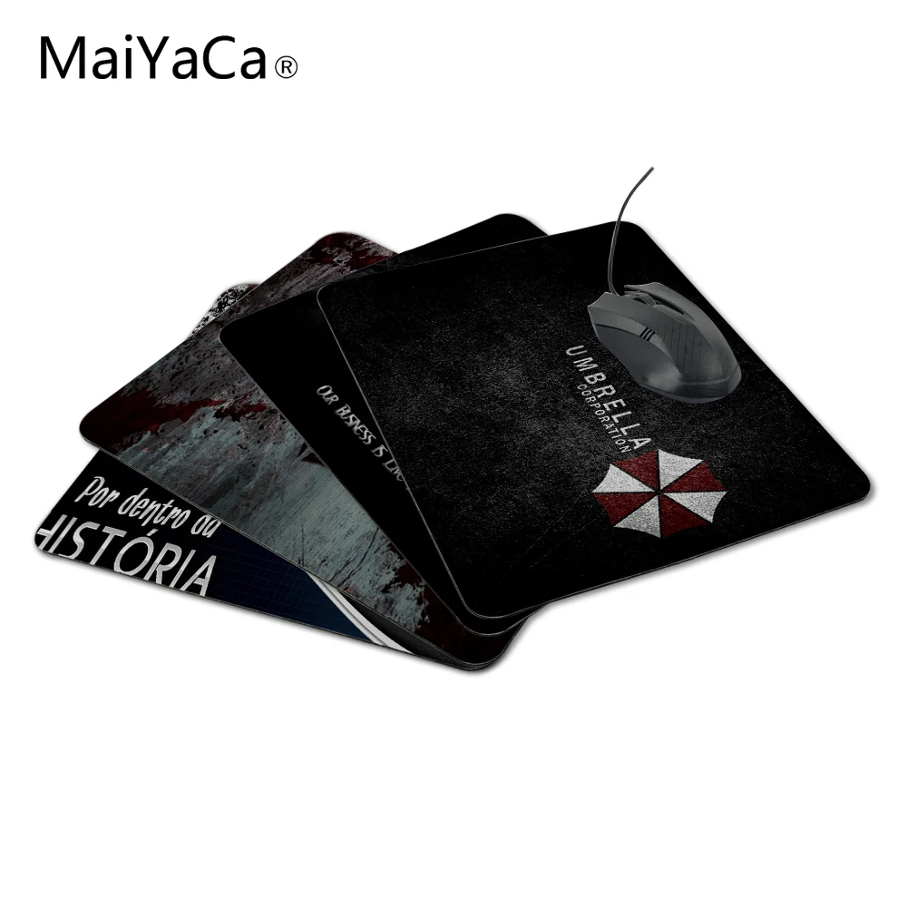 

MaiYaCa Resident Evil Umbrella Corporation Mouse Pad Computer Gaming Mouse Pad Gamer Play Mats
