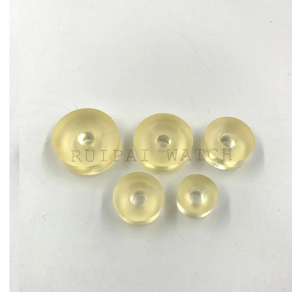 

Watch Repair Tool 5pcs Round Cushion Pads Watch Movement Pads Watch Bezel Inserts Clock Tool