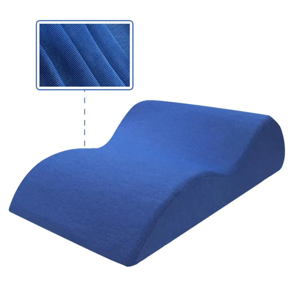

Memory Foam Knee Support Pillow Right Sleeping Posture Reduced Lower Back Hips Knee Joint Pain Washable Cover
