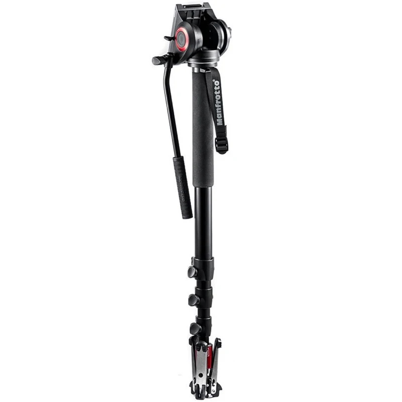 Manfrotto MVM500A Camera Monopod Video Monopods Aluminum Table Top Tripod 4 Section Carrying Bag Max Load 5kg