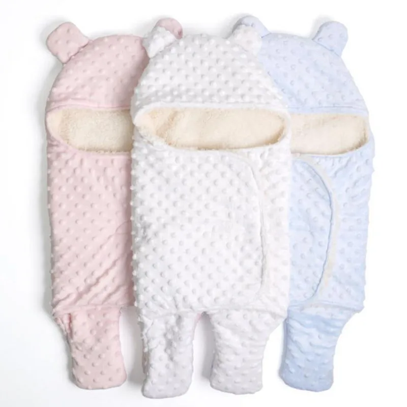 

Organic Cotton Baby Swaddle Warm and Soft Winter Blanket for Baby Newborn Swaddle Wrap