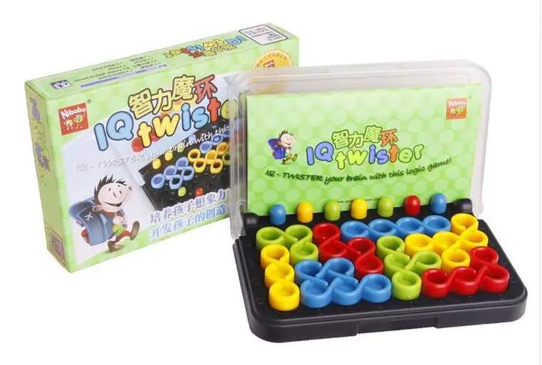 Новая IQ логическая головоломка ум головоломка Обучающие головоломки игра для детей и взрослых