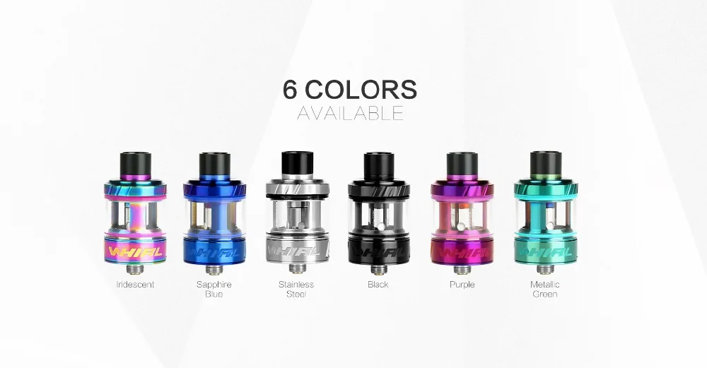 UWELL Whirl Танк Vape Танк 3,5 мл и 4 шт. Whirl танк катушки 1,8/0,6 Ом электронная сигарета SubTank и катушки Vaping