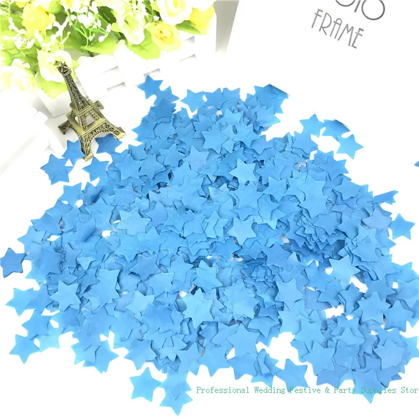 PAPER CONFETTI PASTEL BLUE 15G BIRTHDAY PARTY SUPPLIES