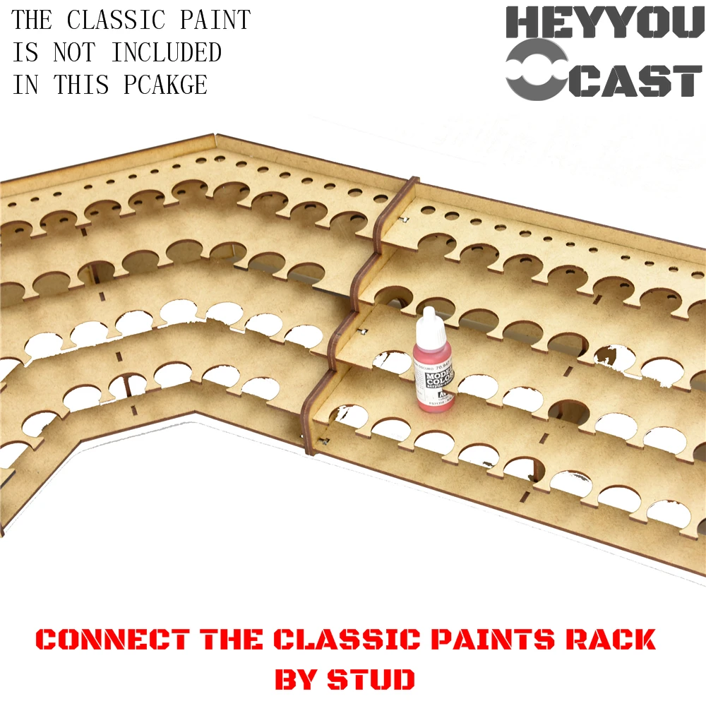 Acrylicos Vallejo mdf paints rack