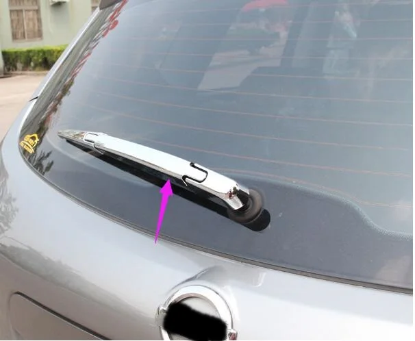 Prix pour Arrière D'essuie-Glace couvre Garniture Pour NISSAN Qashqai 2008 2009 2010 2011 2012 2013 ABS Chrome Voiture style Autocollants auto Accessoires 3 pcs Prix pour Arrière D'essuie-Glace couvre Garniture Pour NISSAN Qashqai 2008 2009 2010 2011 2012 2013 ABS Chrome Voiture style Autocollants auto Accessoires 3 pcs