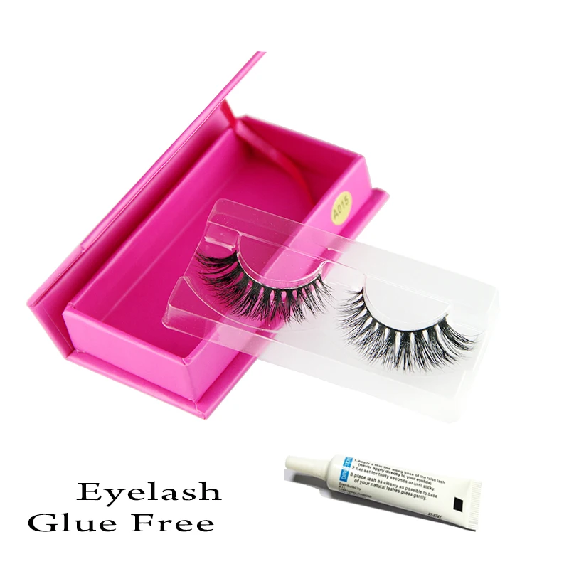 

False Eyelashes Beauty Eye Makeup Handmade 3D Mink False Lashes Natural Long Eyelash Extension In Magnetic Eyelashes Box