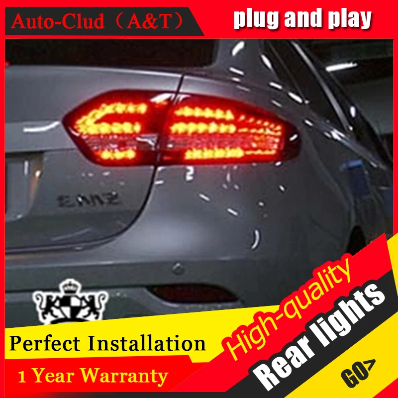 AUTO.PRO 2011 2015 For Renault Fluence LED rear lights LED taillights