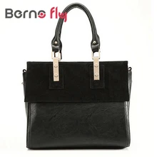 2017 Mujeres señoras de mate de cuero Genuino bolso de estilo vintage Inglaterra bolsos de marcas famosas mujeres bolsas de mensajero