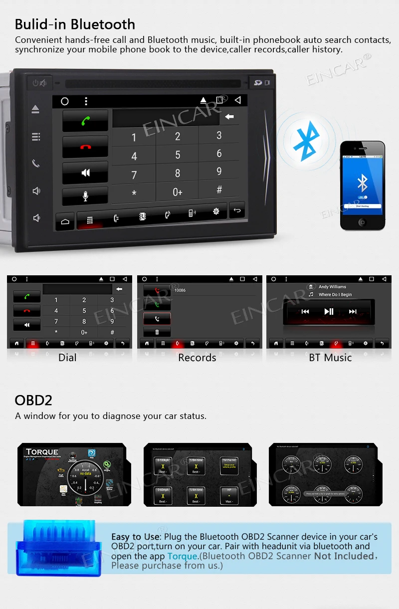 Excellent Android 7.1 Octa-core car styling Car Stereo with Touch Screen 7