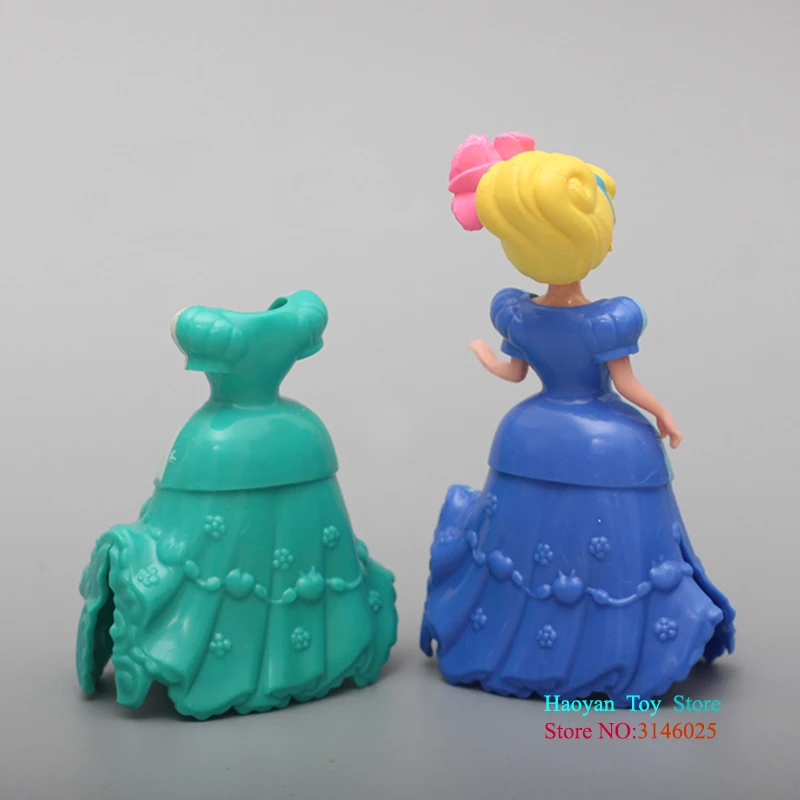 12Pcs/Lot Genuine Frozen Princess Toys Sofia Elsa Belle Mermaid Figures Doll Toys Model Action Figure Set With Magic Clip Dress 12Pcs/Lot Genuine Frozen Princess Toys Sofia Elsa Belle Mermaid Figures Doll Toys Model Action Figure Set With Magic Clip Dress