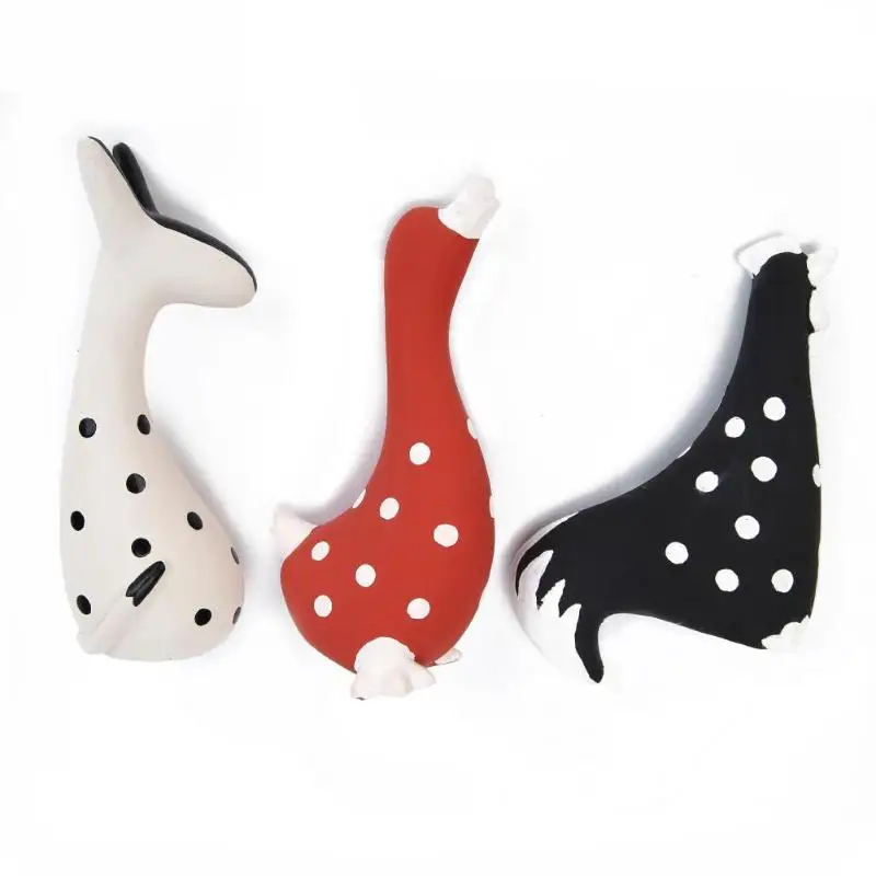 

Pet Dog Puppy Toy Cute Animals Shaped Latex Squeak Chew Bite Sound Toys Supplies