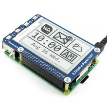 Waveshare 2,7 ''электронная бумага, 264x176, 2,7 дюймов E-Ink дисплей шляпа для Raspberry Pi 2B/3B/Zero W, цвет: черный, белый, SPI интерфейс