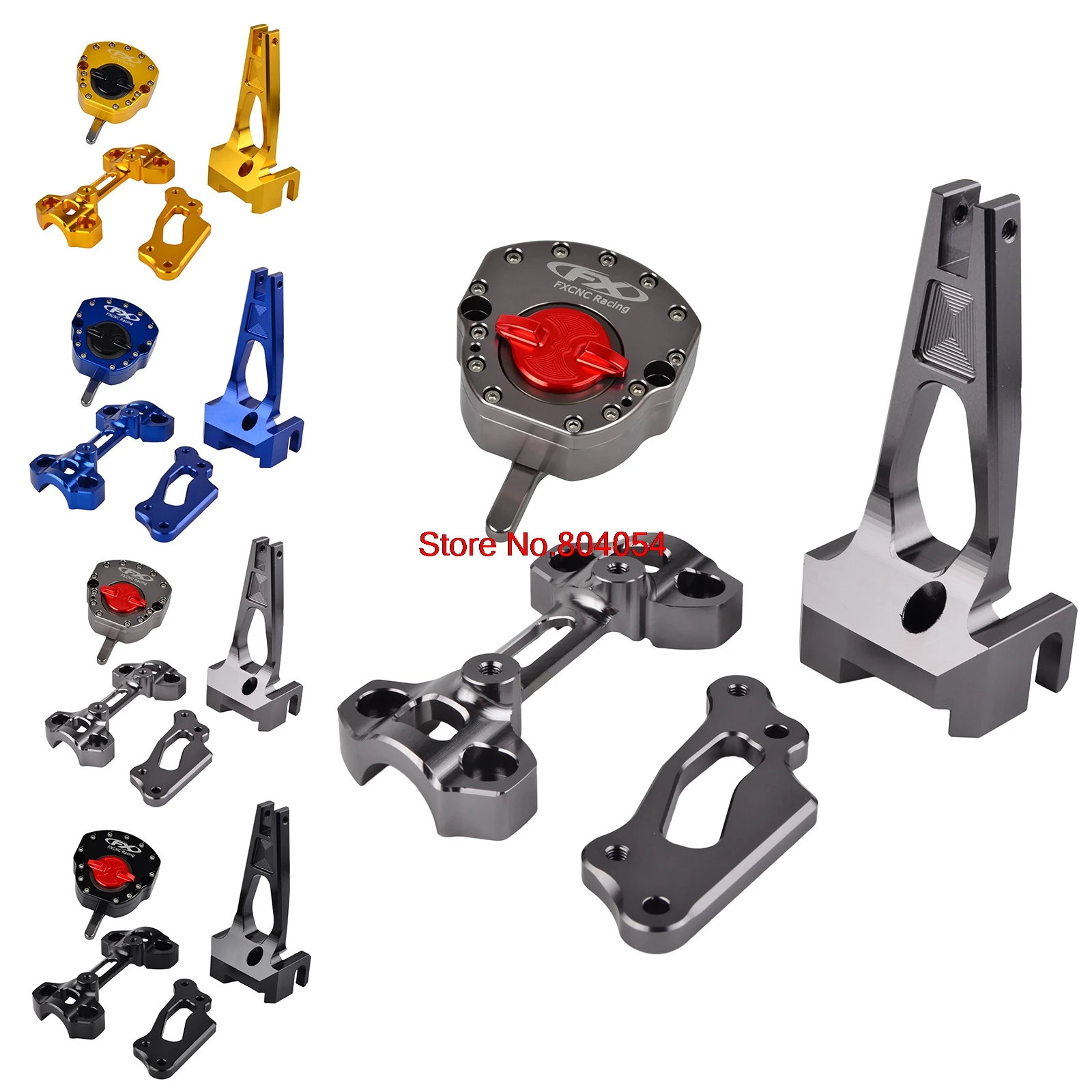 

Motorcycle Steering Damper Stabilizer Mount Bracket Kits For Yamaha MT09 MT-09 Street Rally FZ09 FZ-09 2014 2015 2016