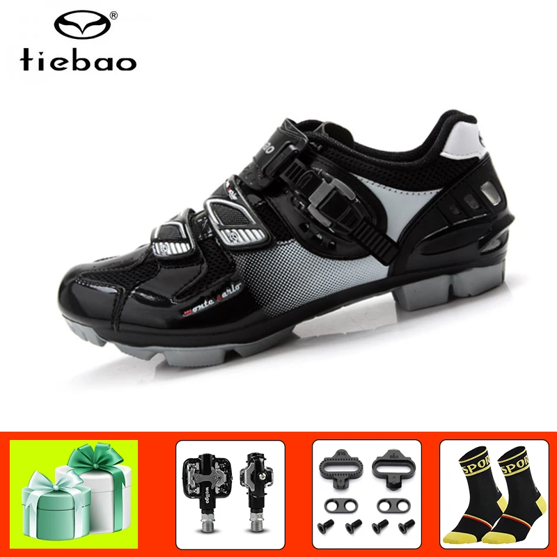 

Tiebao mountain bike cycling shoes sapato ciclismo mtb pedals 2019 men women self-locking breathable outdoor superstar sneakers