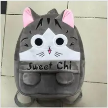 2 шт. 36 см мультфильм аниме рилаккума капитан Дак панда Тоторо Железный человек милые счастливые плюшевые рюкзаки школьная сумка