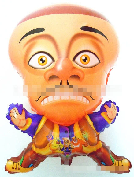 はげ強ロガーヴィック24インチヘリウム箔風船漫画結婚式誕生日パーティーフェスタaniversario Bodaボーラ風車 Foil Cutter Foil Cupfoil Picture Aliexpress