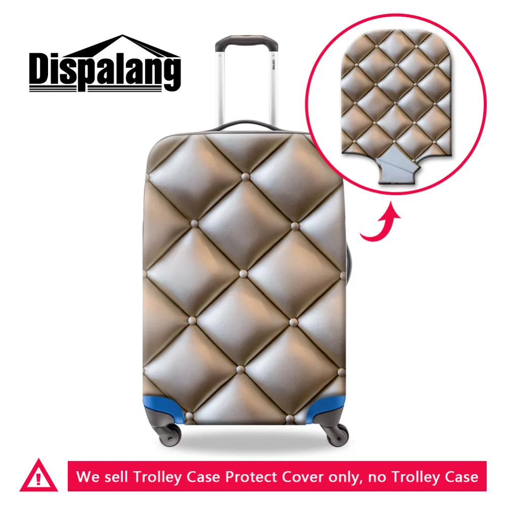 Dispalang Luggage Protective Cover Leather Pattern Antifouling Suitcase