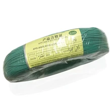 UL3239-22 высокотемпературный силикон Электрический провод мягкий шнур питания черный зеленый соединительный кабель 10 м/лот OD 1,76 мм