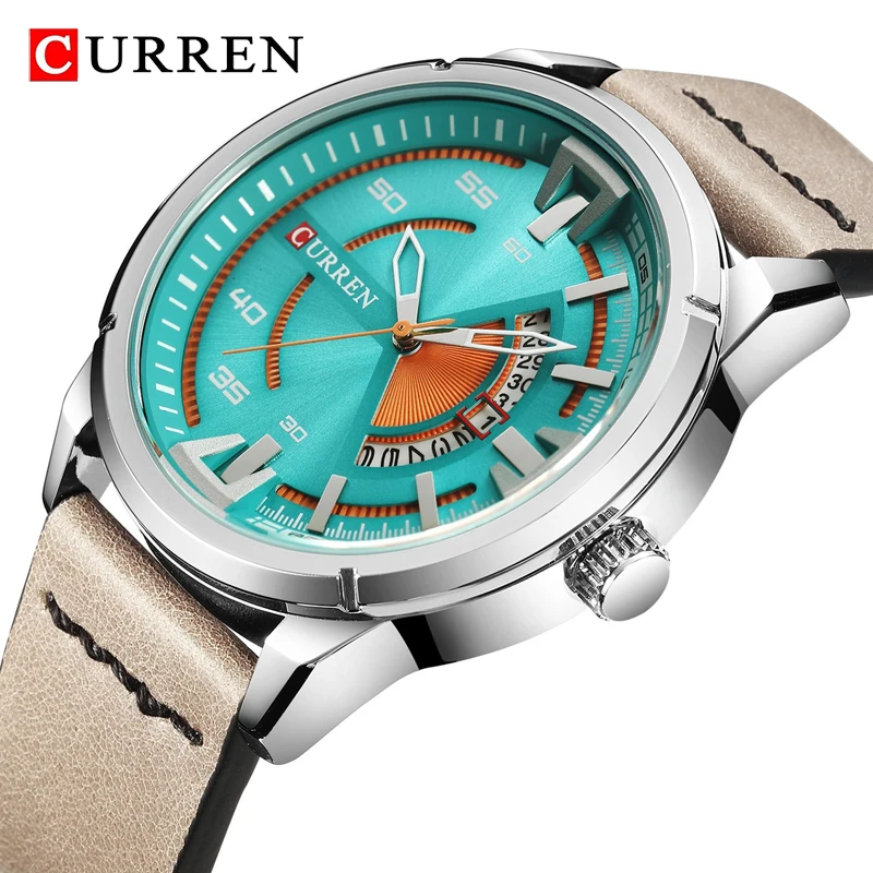 CURREN 2021 новые мужские часы спортивные водонепроницаемые военные модные кварцевые